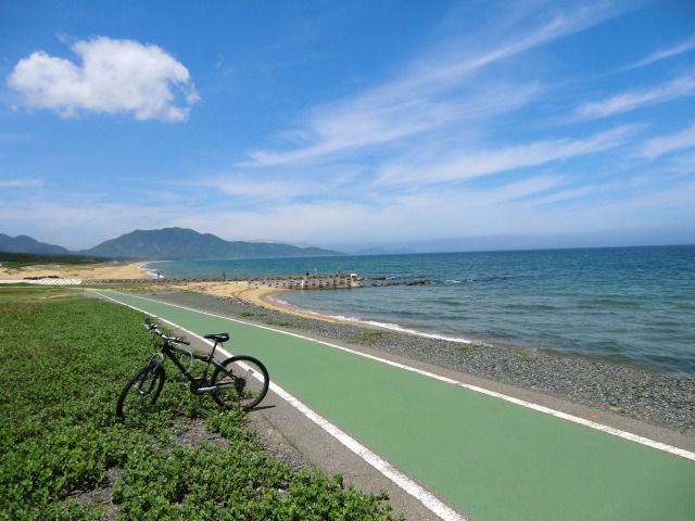 福岡県芦屋 サイクリング道路